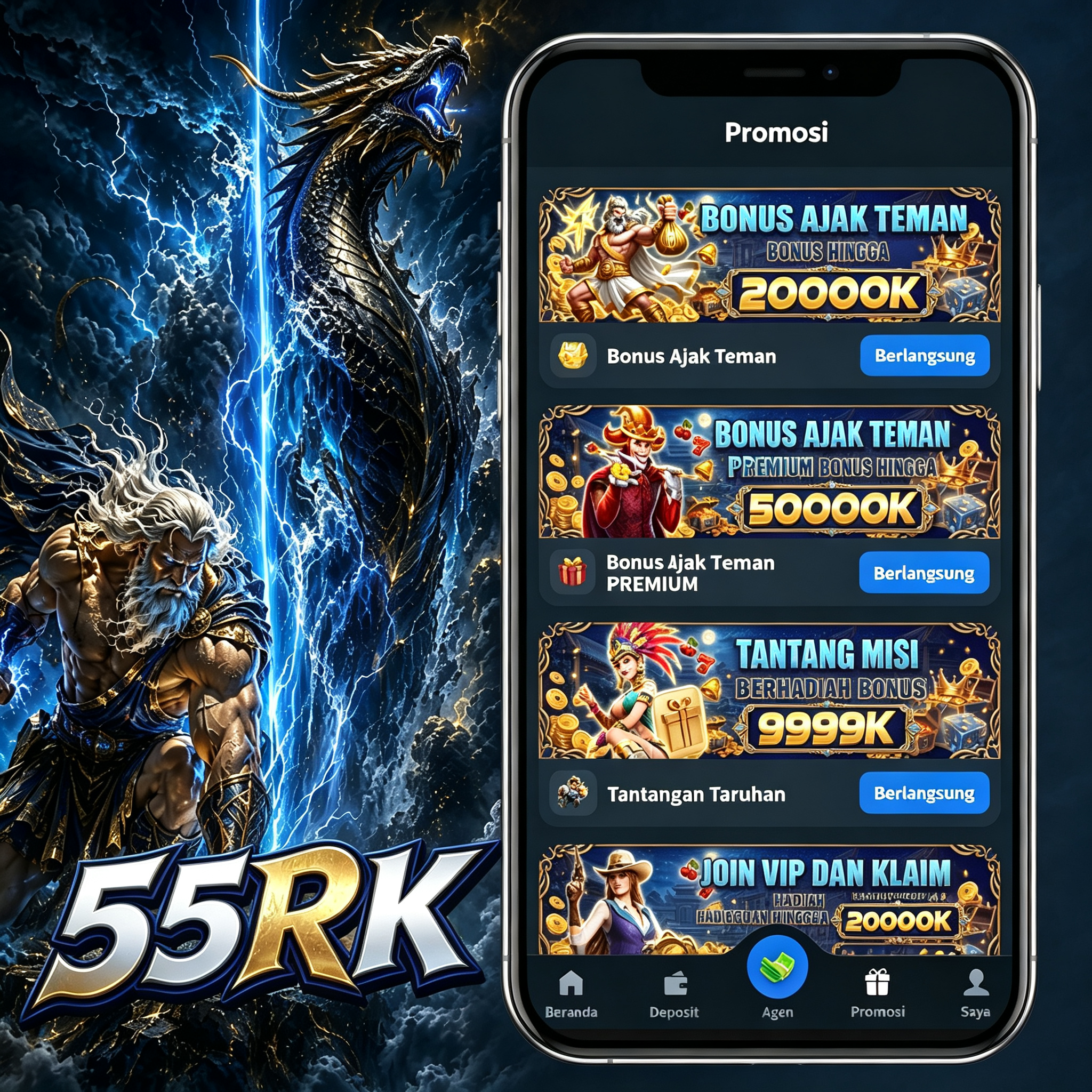 Pengalaman mobile 55rk