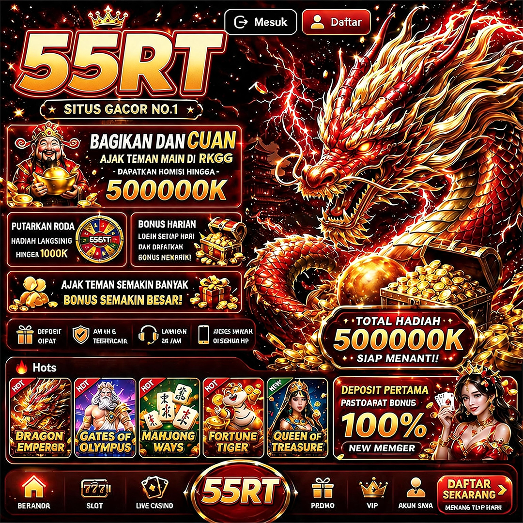 55RT - Situs Resmi Slot Online dari Berbagai Provider