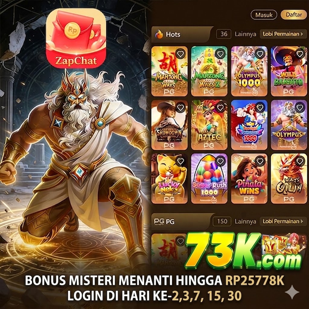73K - Game Slot Online dengan Beragam Tema dan Fitur Bonus