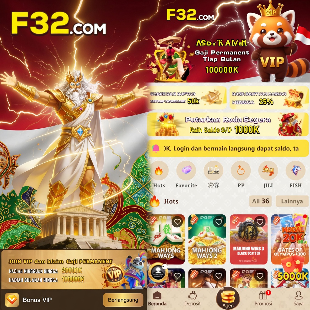 F32 - Portal Hiburan Game Online Mobile Resmi & Terpercaya
