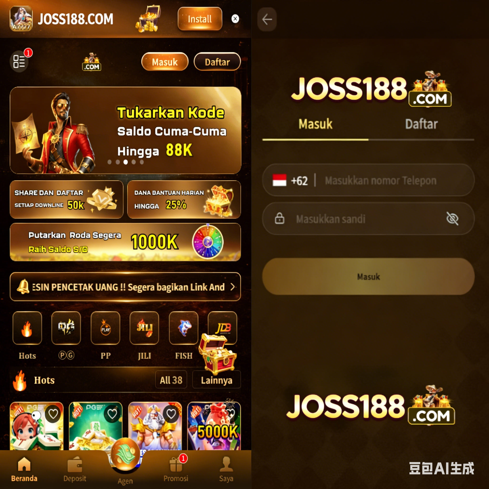 JOSS188 - Portal Hiburan Game Online Mobile Resmi & Terpercaya